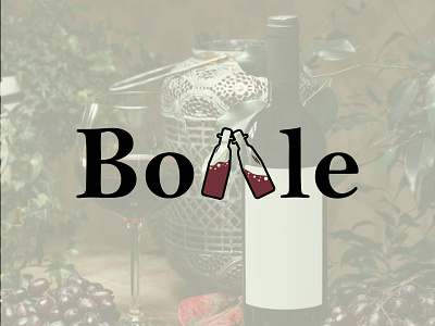 Bottle Logo Design design