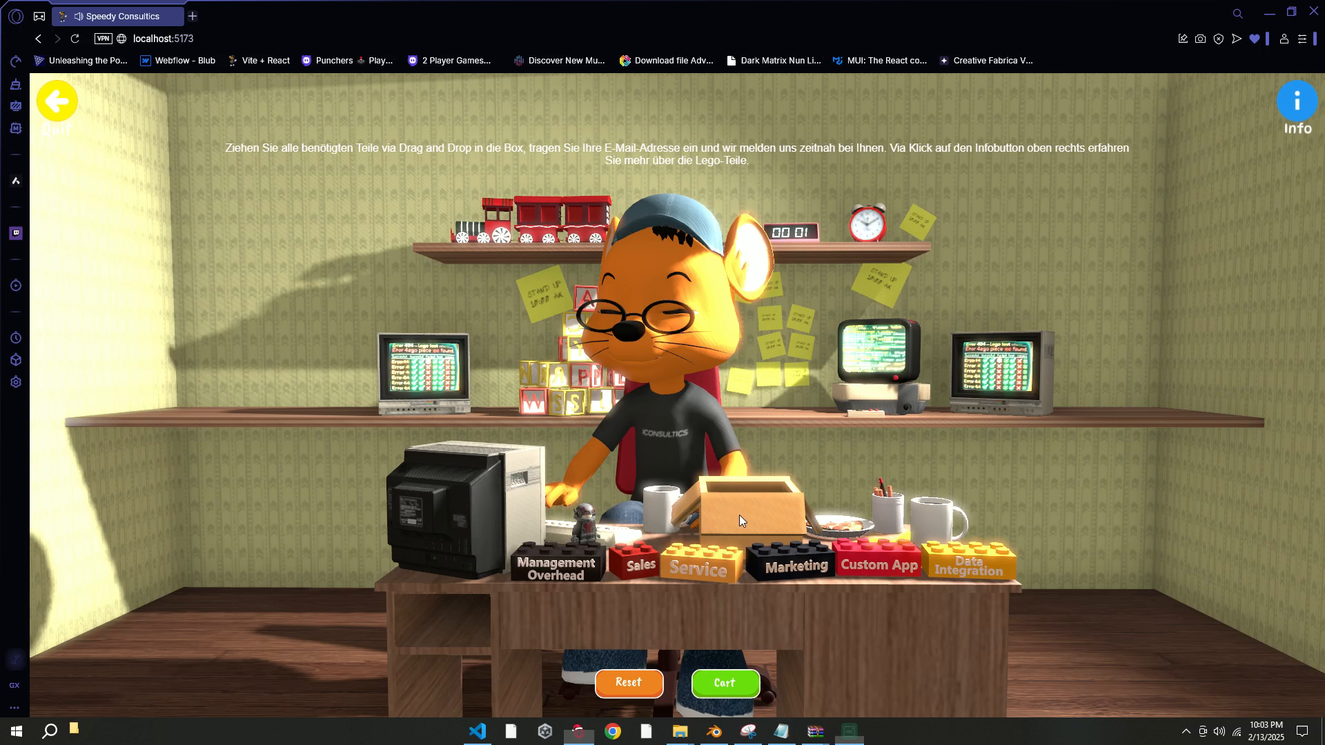 Example of Three.Js 3D Web Application Development