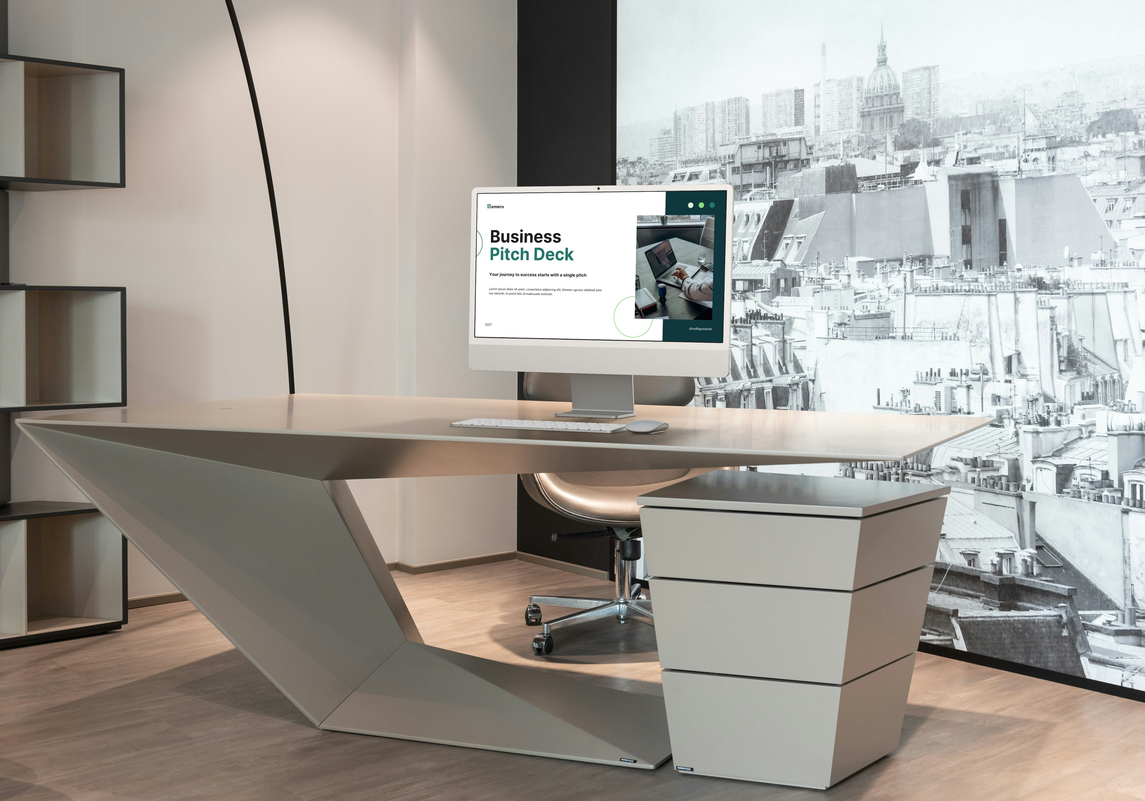 Semeru - Pitch Deck professional