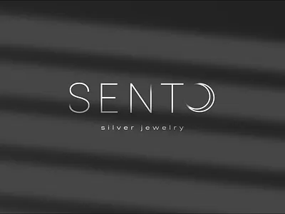 SENTO бренд украшений из серебра branding graphic design logo