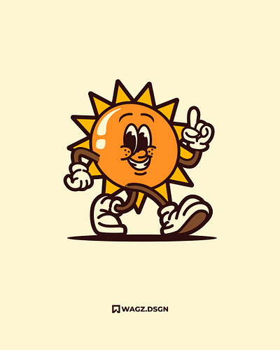 SMILY SUNNY design graphic design illustration logo mascot mascot logo sun sun illustration sun logo sun mascot vector vintage
