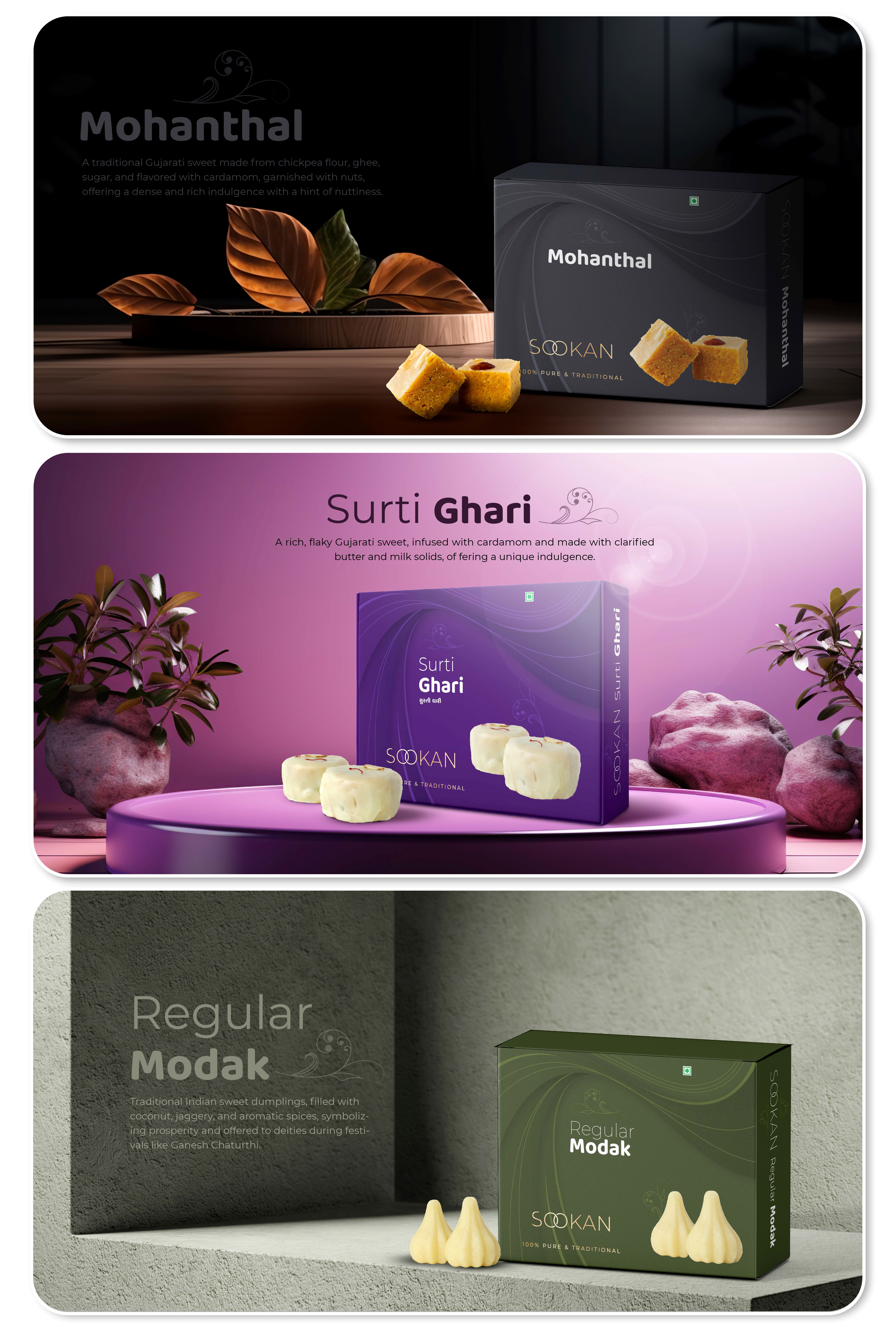 sweet box premimum packaging proudat 3d branding graphic design logo motion graphics ui