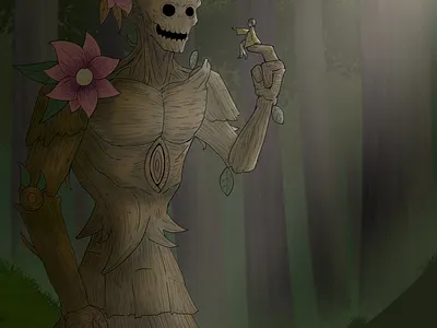 Guardian Of The Forest animation graphic design ilustration