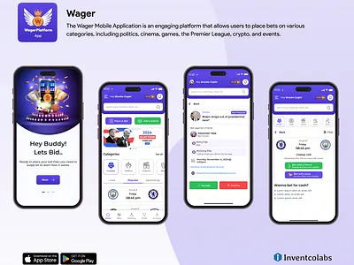 Wager Mobile Application app development mobile app development