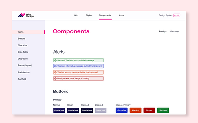 Witty Manager Design System