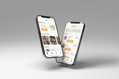 Fitness mobile app concept aesthetic branding design graphic design logo mobileapp ui uxui webdesign