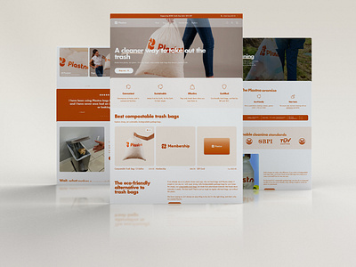 Shopify Ecommerce Website disposal ecommerce ecommerce store ecormerce design graphic design shopify design shopify ecommerce website trashbags web design website website design