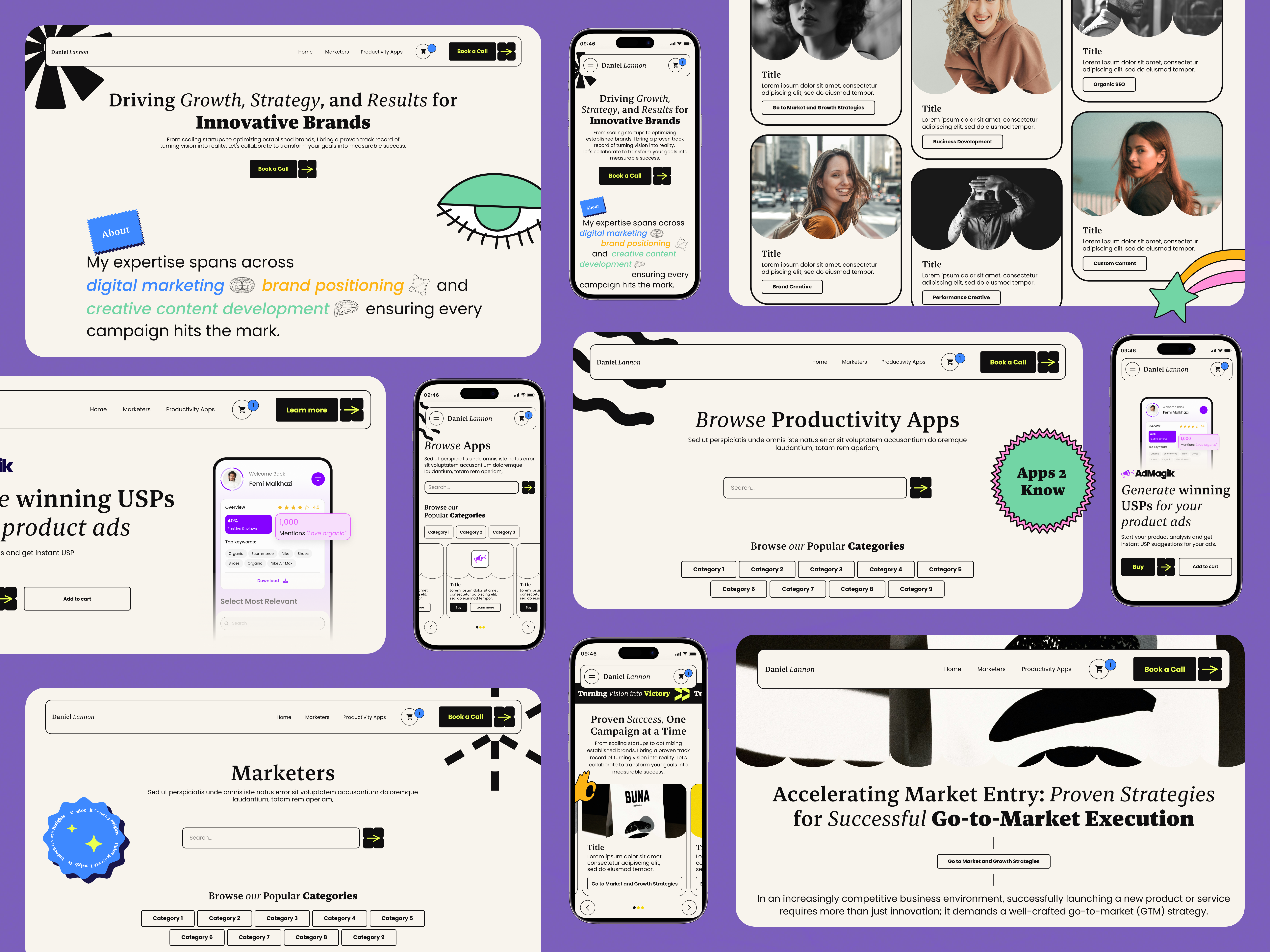 Example of Bold Brand Identity Design