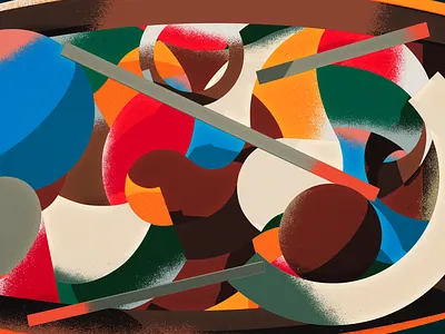 Geometric Fragments 26 3d artwork design graphic design illustration