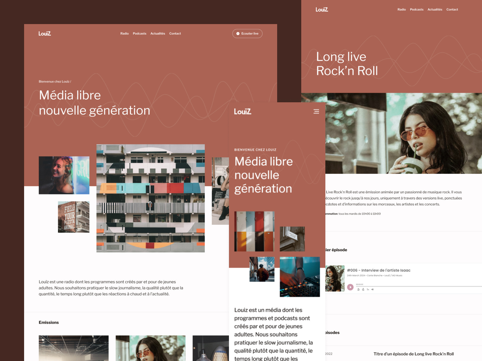 LouïZ Radio: homepage