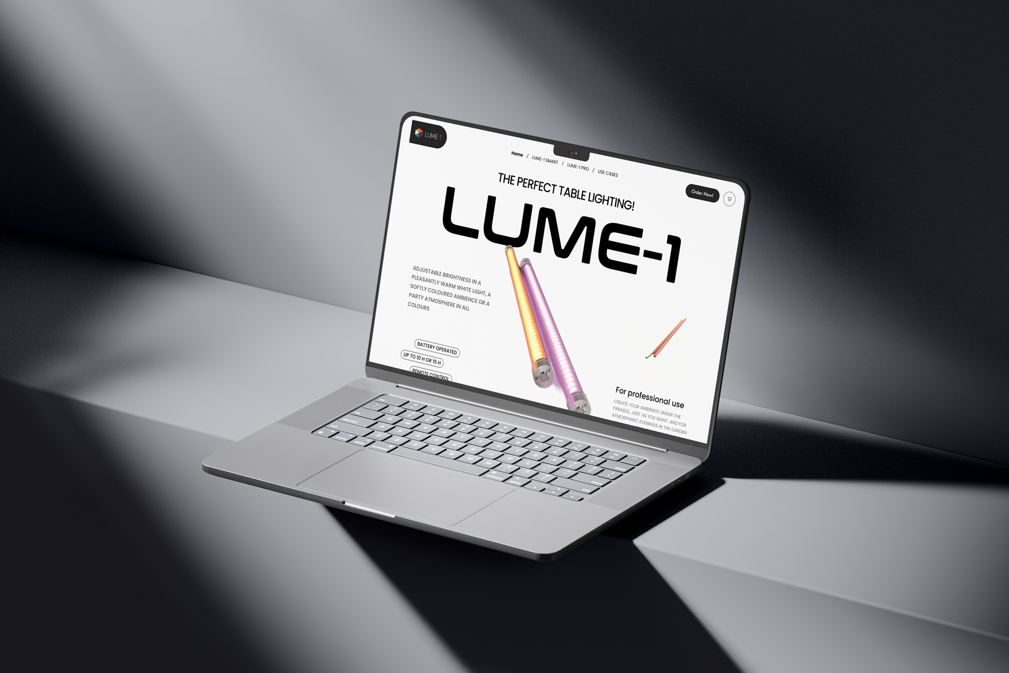 LUME 1 - eCommerce Website Re-design business website design ecommerce website landing page design landing page ui landing page ui ux parasol light website ui design ui ux design ux audit website design website redesign website ui website ui design website ui ux