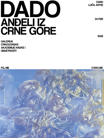 DADO 3 advertising experimental graphic design poster