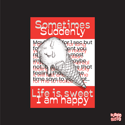 Sometimes... graphic design illustration typography