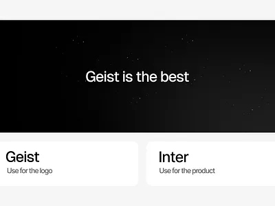 Typo - Geist is the best wellapp.ai typography
