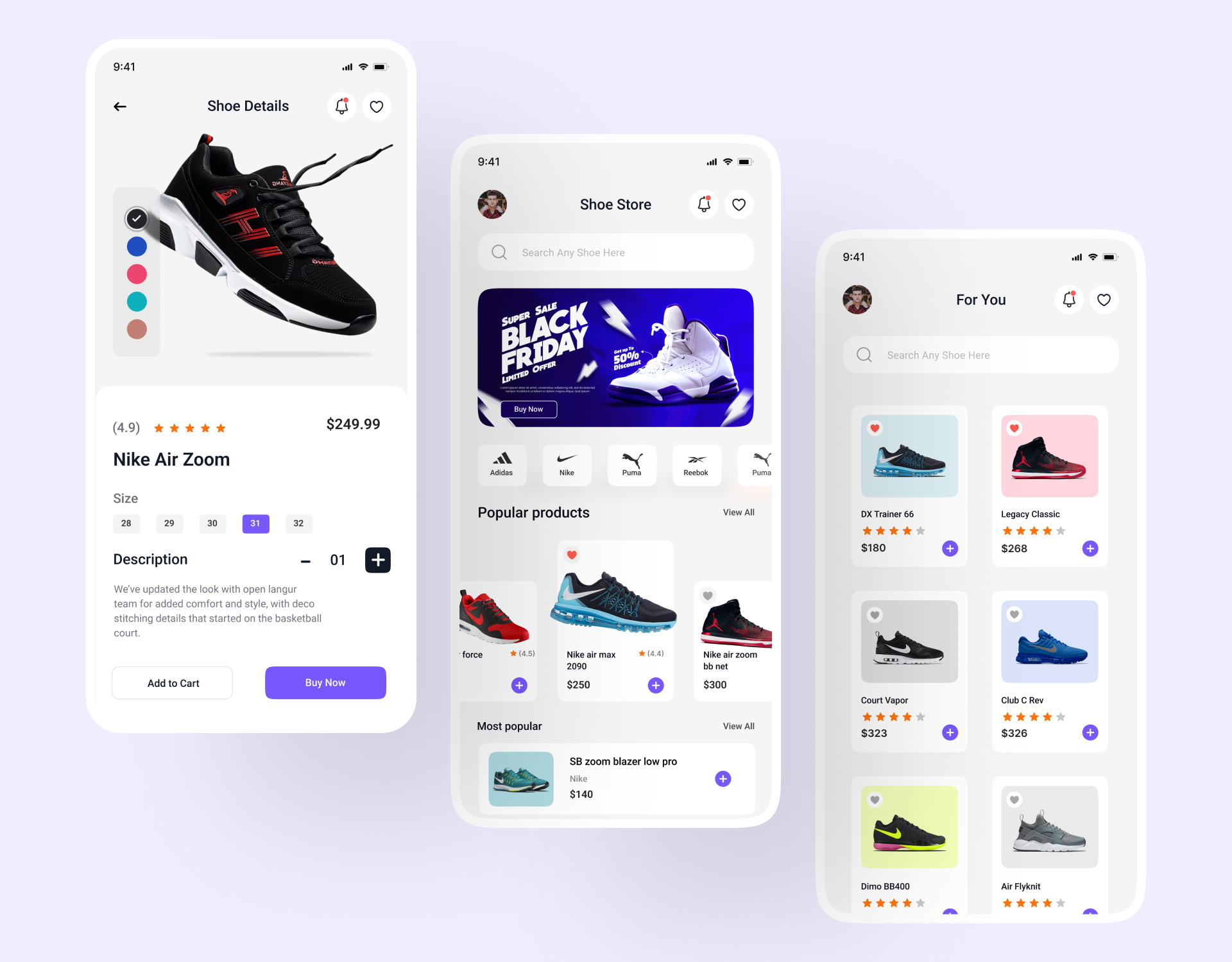 Shoe Store App UI Deisgn app app ui ecommerce store mobile app mobile app design shoe app ui shoe sell shoe shop shoe store shoe store app shoe store app ui design