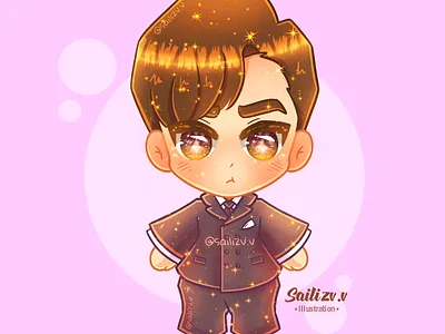 Propuesta laboral - Kang Tae-moo by sailizv.v adorable adorable lovely artwork concept creative cute art design digitalart illustration