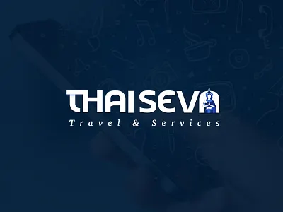 Thai Tourism App Brand Design- ThaiSeva brand design branding design graphic design graphic design illustration logo vector visual identity