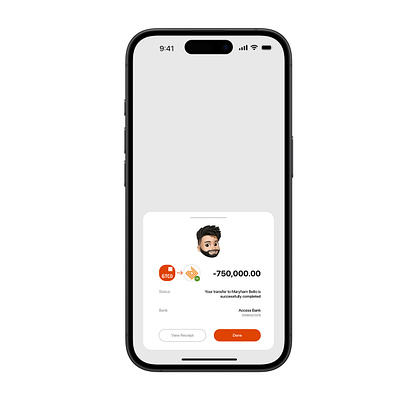 Transfer Successful design fintech graphic design illustration ui ui design uiux user interface website