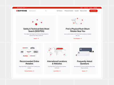 Bento grid for a resource center section in a website clean design product design ui ui design web design website design
