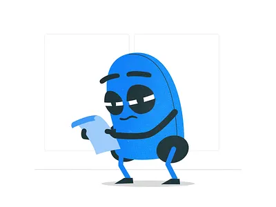 Trouble On Paper 😵 2d 2d animation after effects animation design explainer graphic design illustration motion graphics rubberhose texture vector