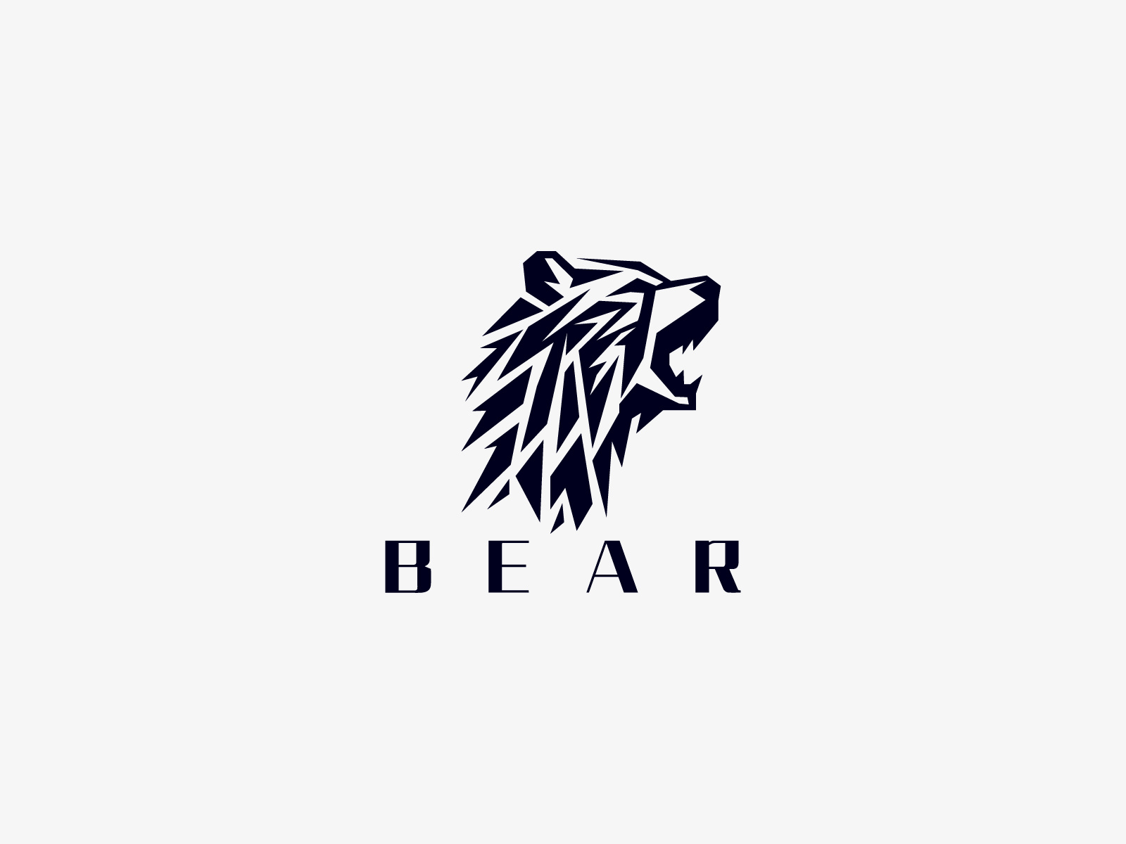 Bear Logo animal animal logo animals animals logo bear bear logo bears bears logo brand branding graphic design grizzly bear grizzly bear logo logo logo design logo mark strong wild wild bear