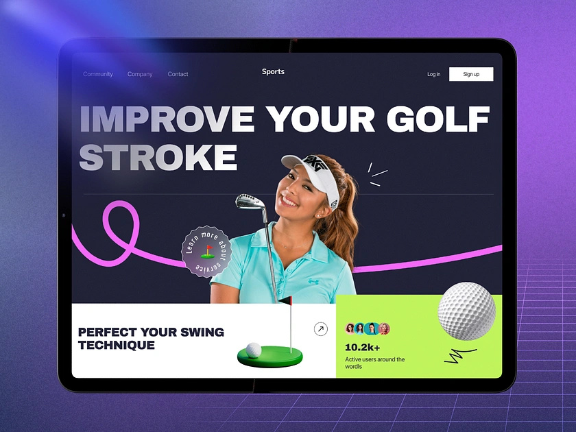 Example of Website Design (10 Pages)