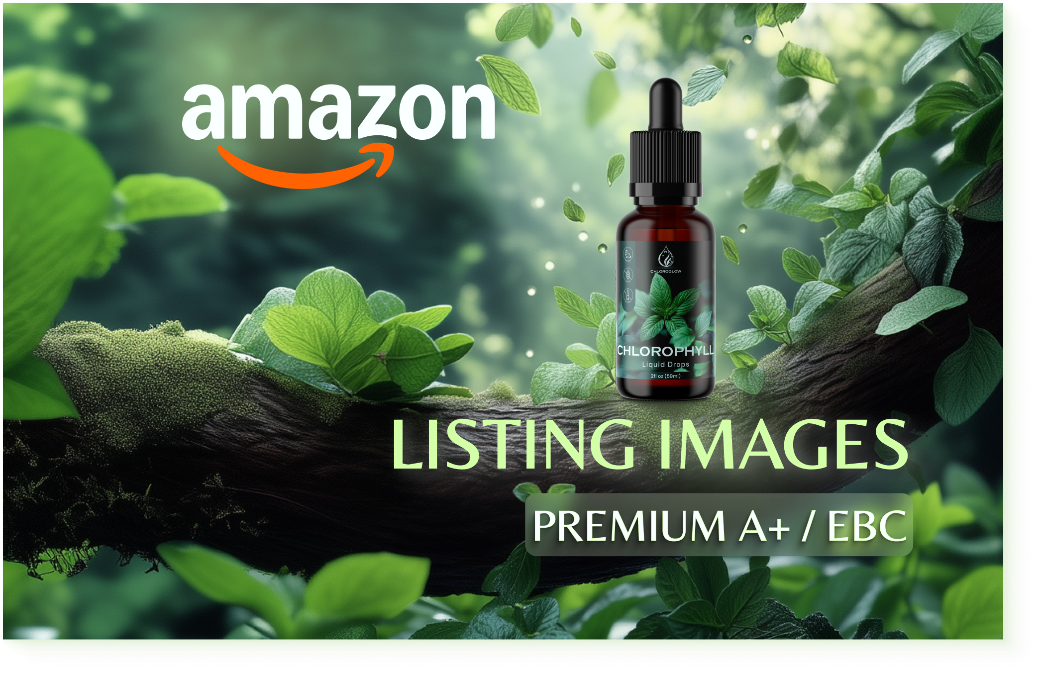 Amazon A+ Content | Amazon Listing Images | Chlorophyll a content amazon amazon design amazon listing amazon seller branding commercial design digital design ecommerce design graphic design label design packagingdesign premium a private label product design product presentation productdesign supplement visual content wellness design