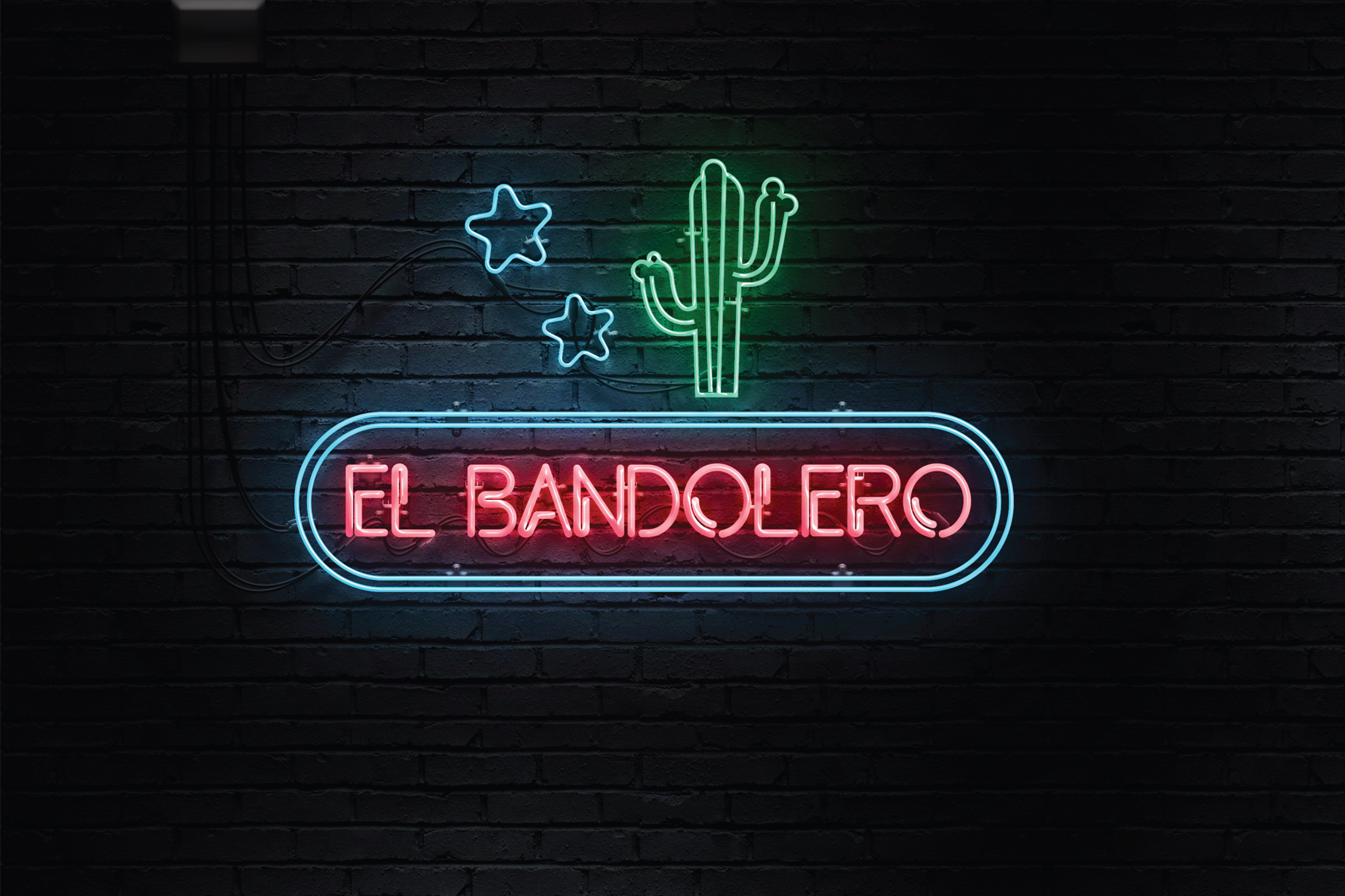 El Bandolero - Mexican Restaurant architectural branding character europe graphic design illustration interior japan mexican restaurant texas ui usa