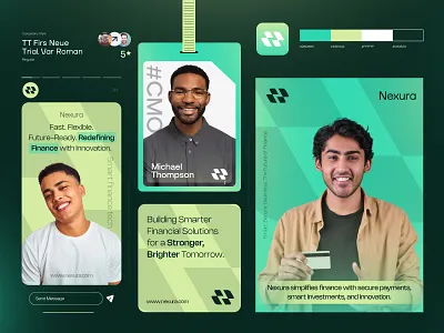 Nexura Logo Design ai branding crypto fintech icon identity lettering logo logodesign logotype tech web3