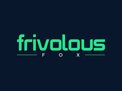 Frivolous Fox - Lettering Logo Mark Design brand branding chinthaka gunaratne design graphic design identity letter logo lettering lettering logo logo logo design logo designer logos logotype monogram text logo typography typography logo wordmark wordmark logo