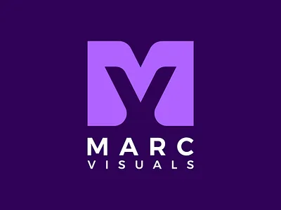 Marc Visuals - MV Monogram Logo Design brand brand design branding chinthaka gunaratne design graphic design icon identity letter logo letter m letter mark logo logo design logo designer logo mark logos logotype m logo mark monogram