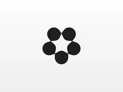 Five Circle Star Logo Design brand branding circle design icon identity logo star star circle star logo