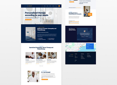 Physiotherapy website