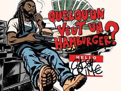 Cover cash crime 3d animation branding graphic design logo motion graphics ui