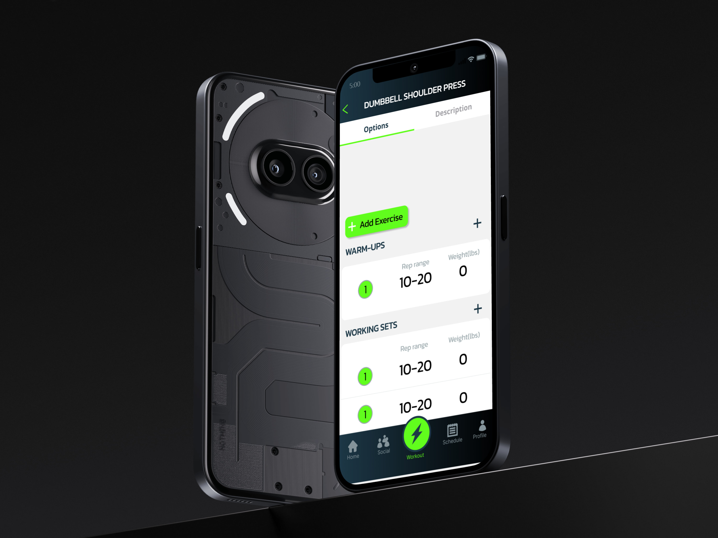 Workout Tracking App UI for iOS/Android (Fitness App Design) android fitness tracking app ios mobile design