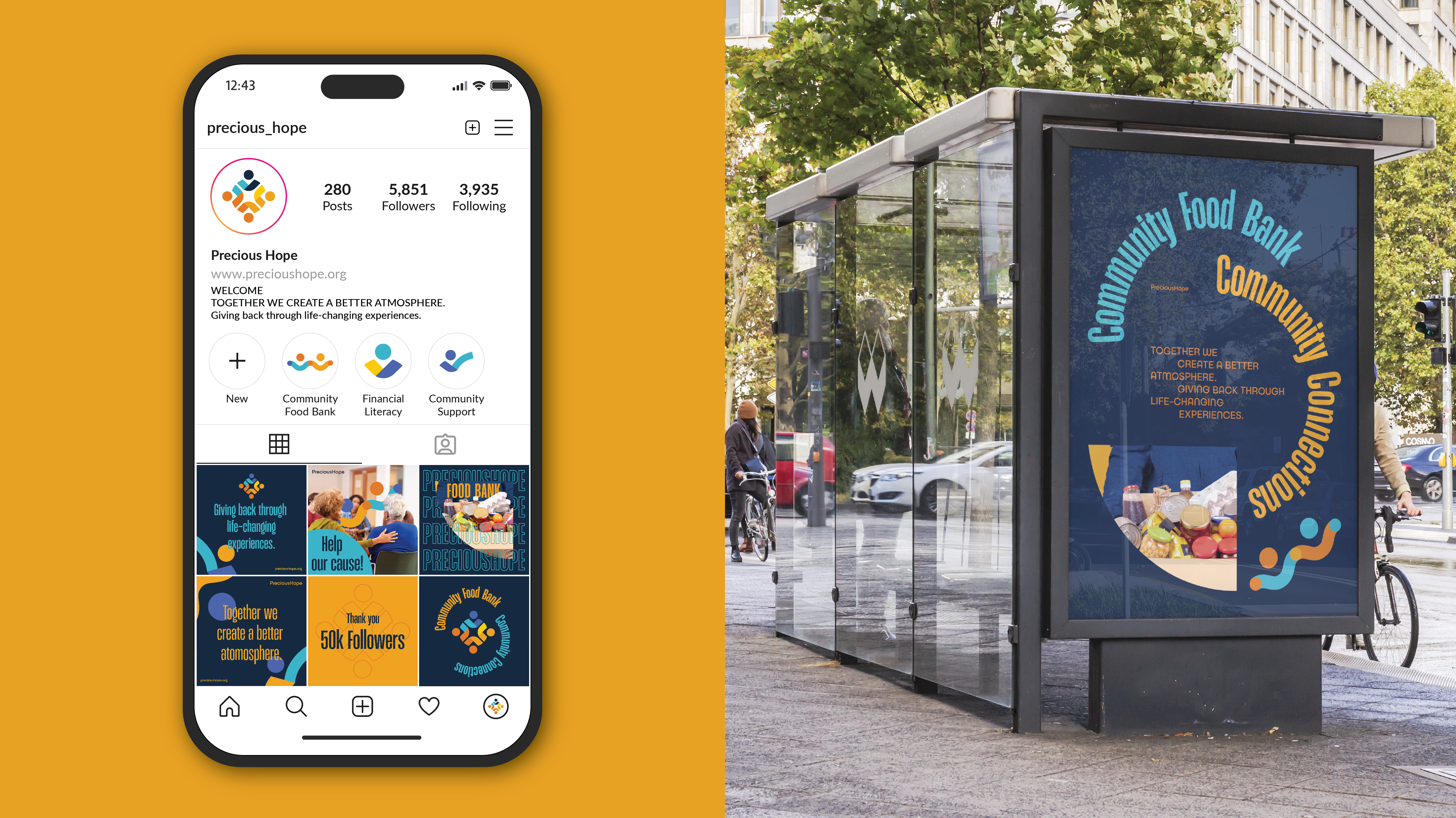 Precious Hope - Instagram post and banner design banner design brand design brand identity brand promotion brand strategy branding design graphic design icon design instagram instagram post design logo logo design poster design promotional graphics social media social media design social media posts