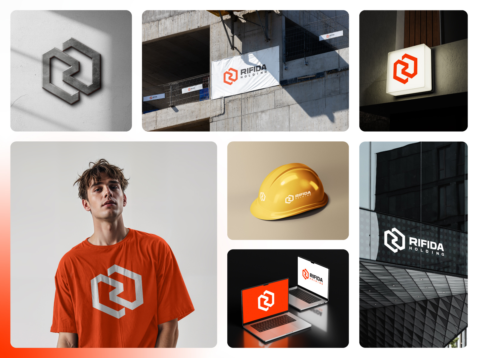 Example of Realstate, Holding, Construction Logo