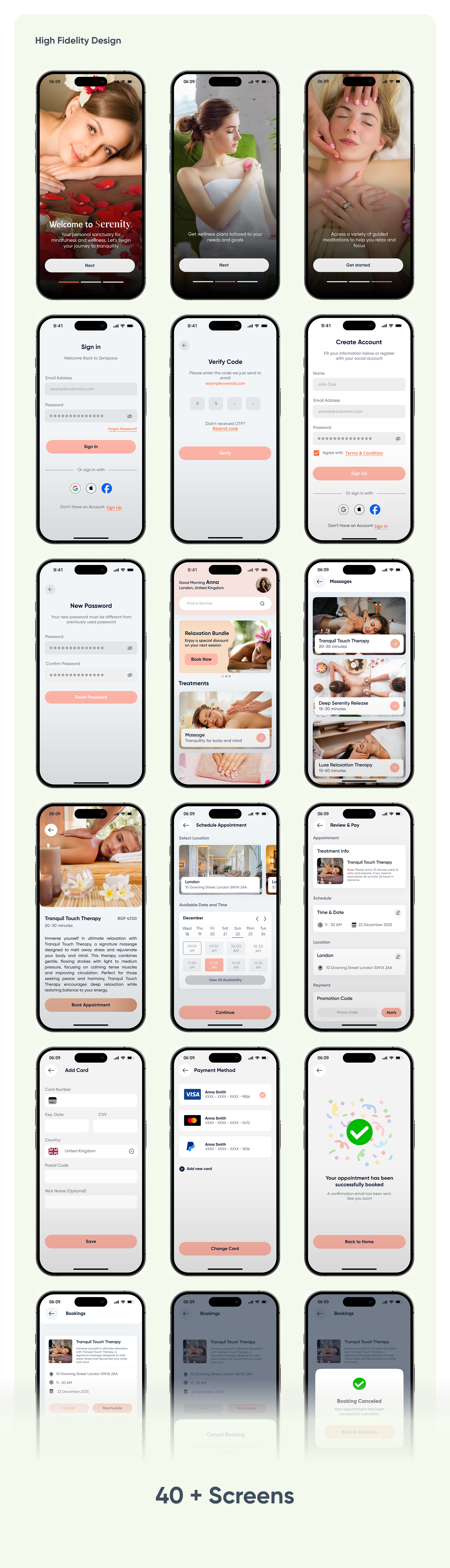 Example of Modern Mobile UI/UX Design With Figma