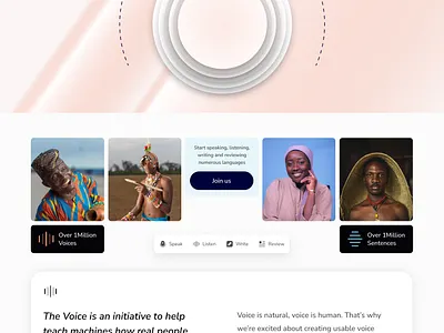 Language Learning Website landing page language language learning ui website