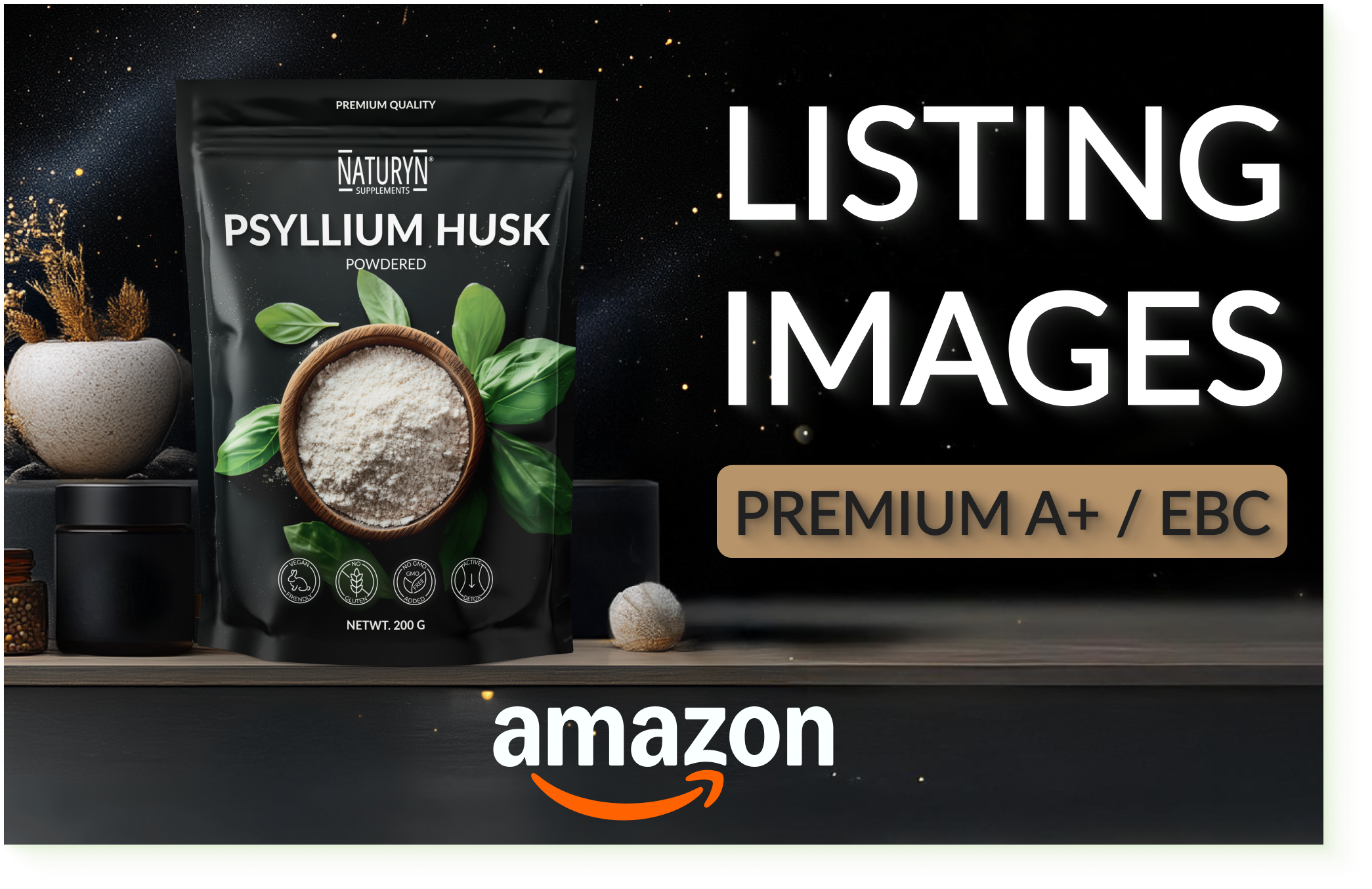 Amazon A+ Content | Amazon Listing Images | Psyllium a content amazon amazon design amazon listing amazon seller commercial design ecommerce graphic design listing design listing images packaging design pouch design premium a private label product design product images product presentation supplement visual content wellness design