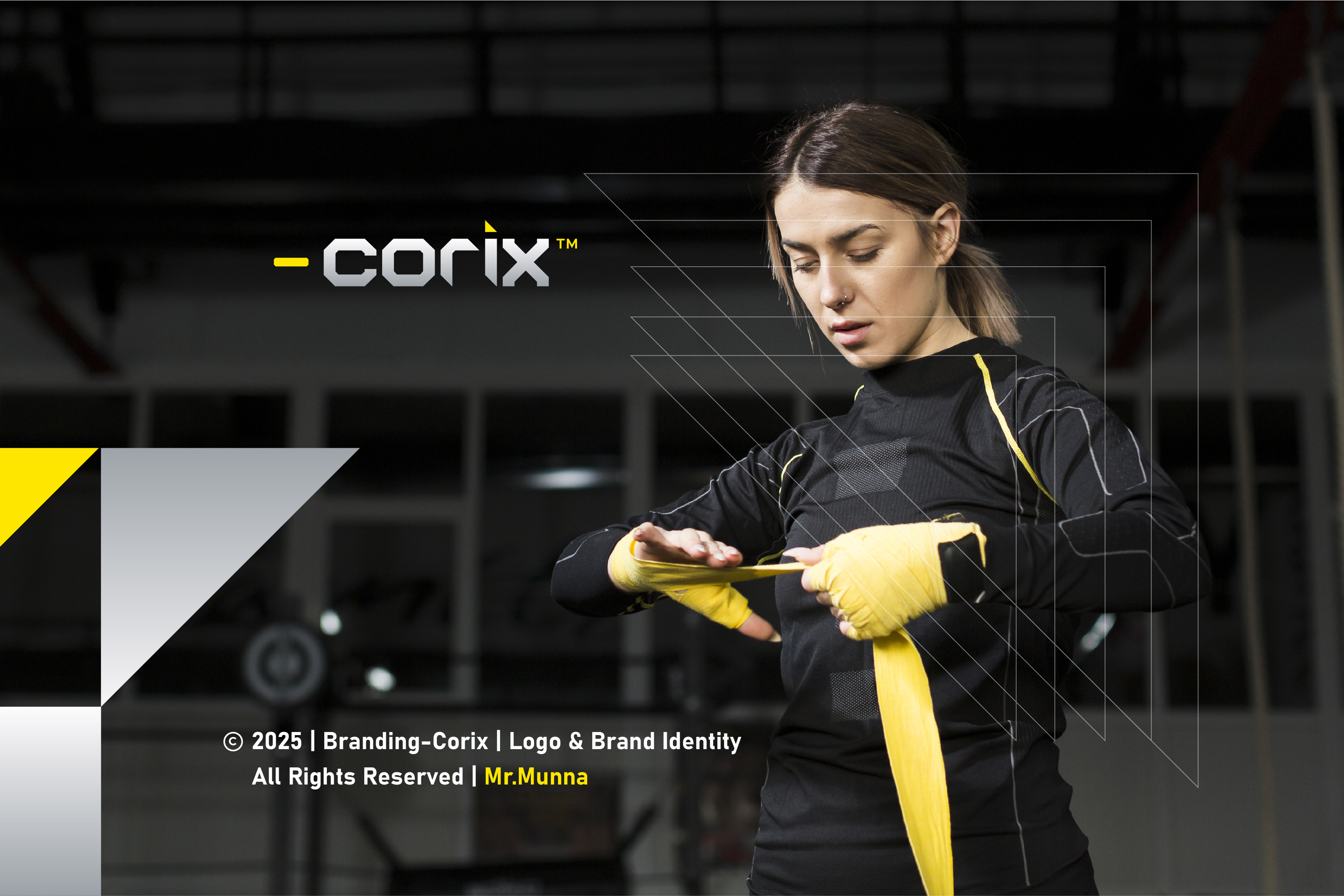 Corix- Modern Fitness Gym Sports Logo & Brand Identity animation athletic branding energetic fitness fitness branding graphic design gym gym branding gym logo health logo logo minimalist logo modern logo monogram motion graphics sports sports logo visual identity workout brand