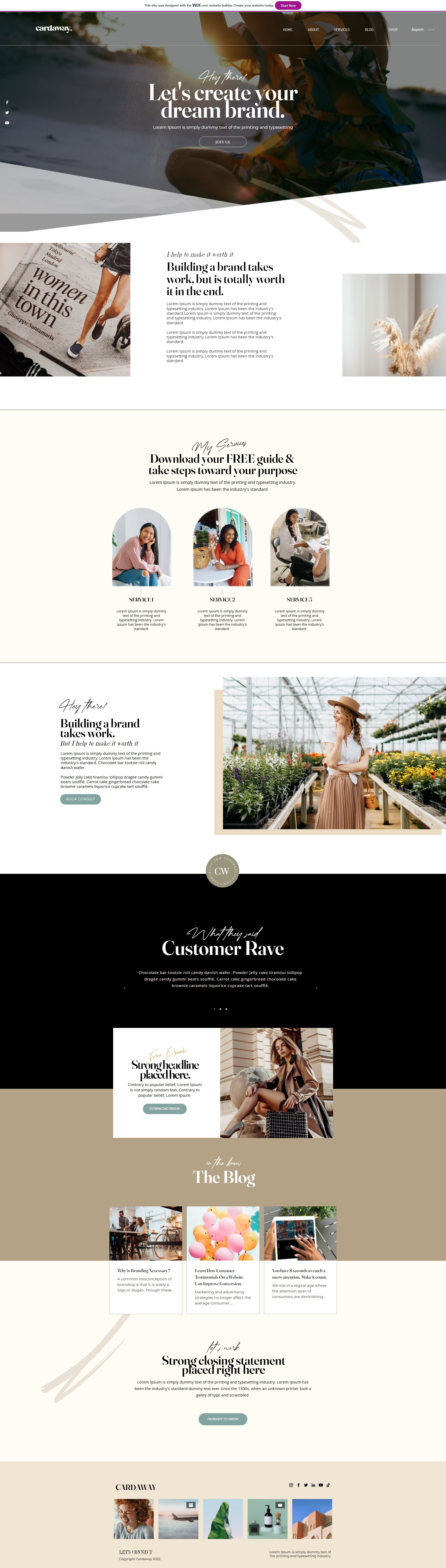 Cardaway Wix Website Design from scratch website design wix builder wix design wix website wix website design