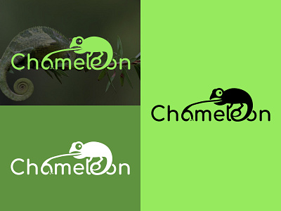 Chameleon Logo Design logo design in illustrator