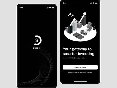 Onboarding Screen: Seedly app app design design fintech mobile mobile app mobile app design mobile design ui uidesign uiux
