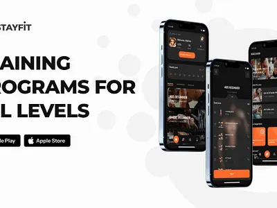 STAYFIT Mobile App app design branding daily ui dailyui design fitness illustration ui uiux ux