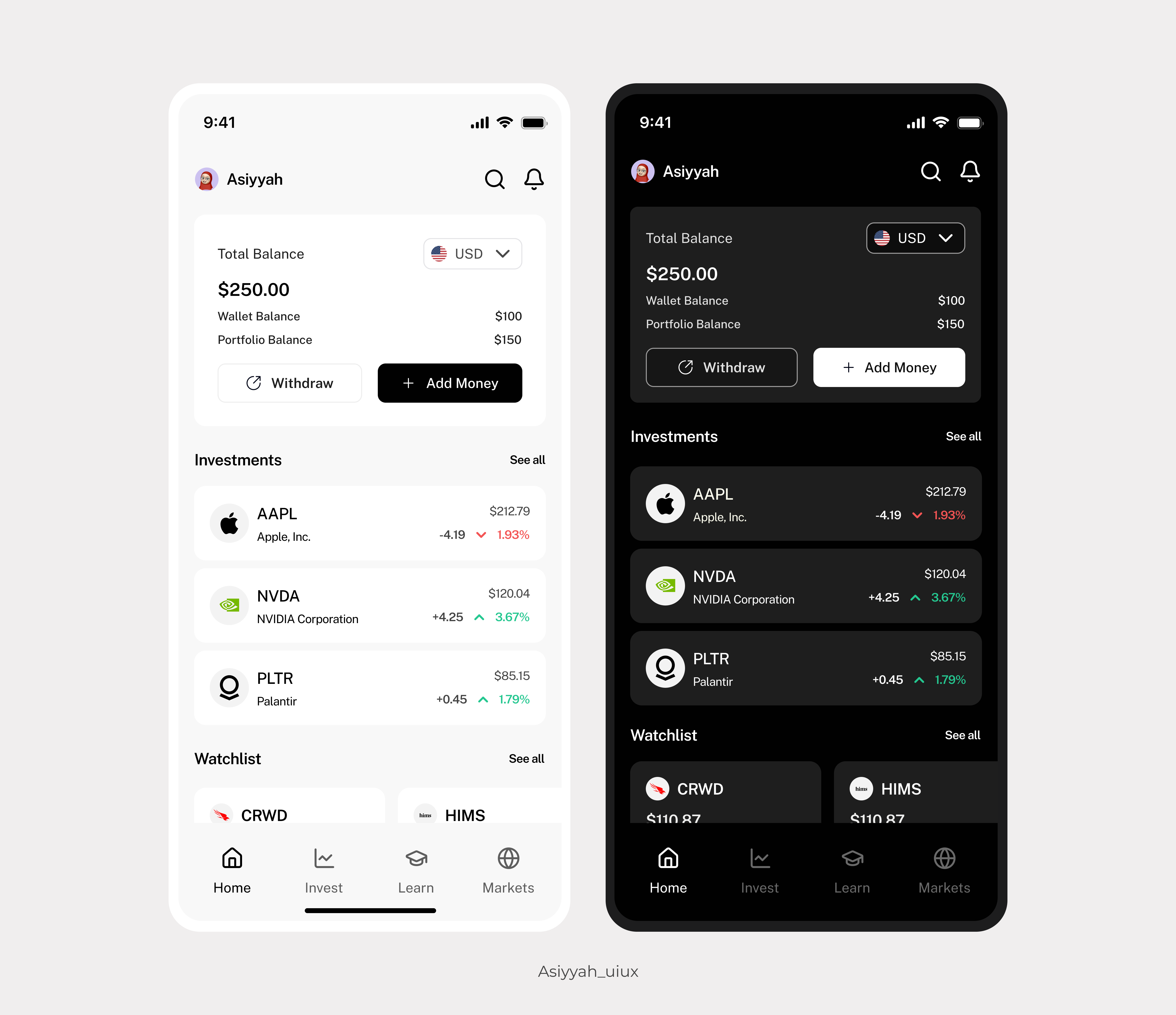 Example of Mobile App Design