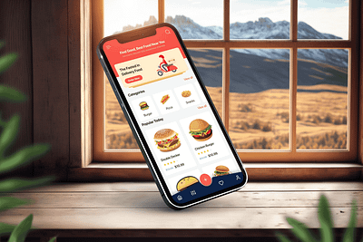 Food Delivery Mobile App app ui appui branding delivery app delivery service design fastfood food app food delivery app food delivery application food marketplace food order interface ios food delivery app mobile app design mobile app uiux restaurant app ui ui design ux