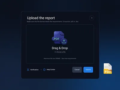 Drag and drop file UX animation 3d after effects blender desing drag and drop file illustrator motion desing motion graphics report file ui upload upload file animation ux