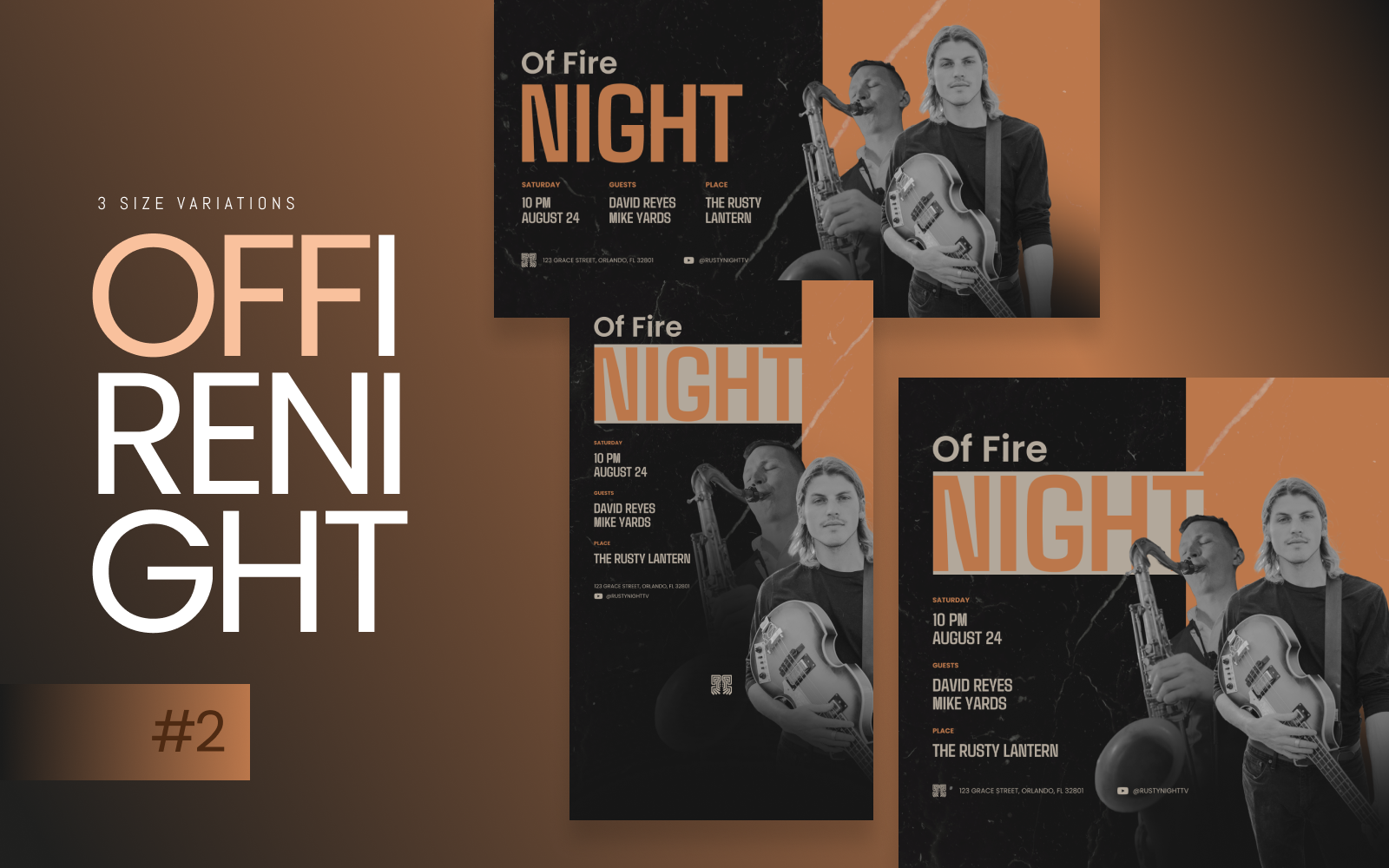 Social Media - Of Fire Night ads advertising facebook instagram marketing post social media