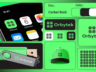 🚀 Orbytek — A Bold Visual Identity That Stands Out brand presentation